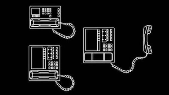 Bloques de teléfonos en AutoCAD dwg 2d​ CAD blocks