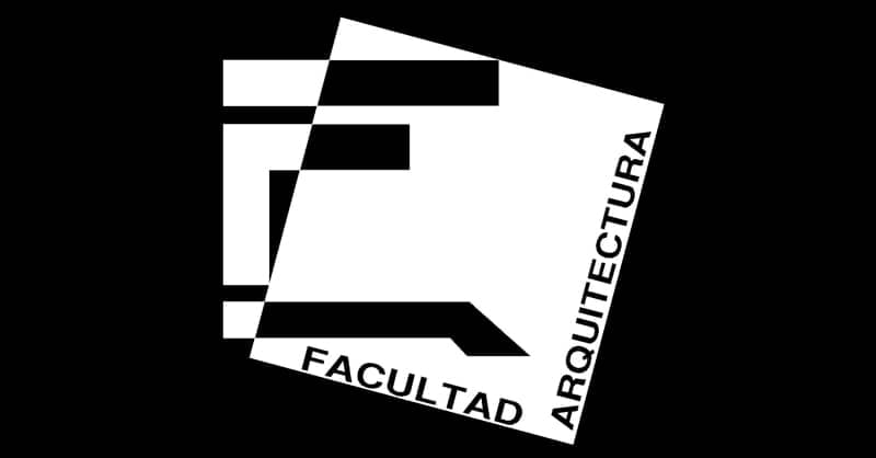 Logo facultad de arquitectura UNAM en dwg AutoCAD CAD Block