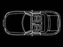 auto compacto carro automóvil coche bloques autocad para programa software de diseño CAD